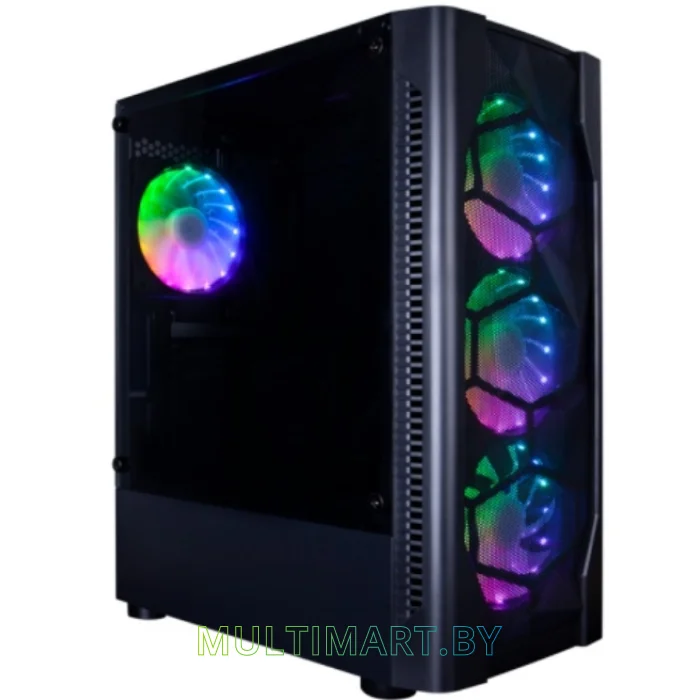 Корпус 1stPlayer D4-BK-4G6